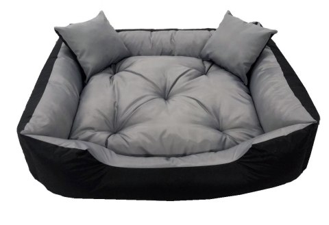 Duże Legowisko Kojec Łóżko Dla Psa Kota 145x115 cm Szare