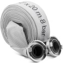 Wąż parciany płaski strażacki do wody ze złączem storz 2'' 52 mm 8-24 bar 20 m